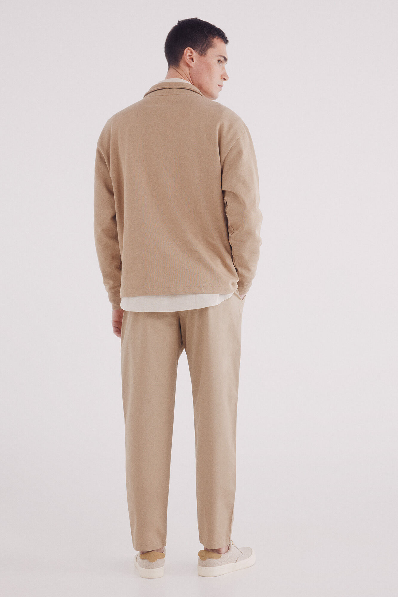 Springfield Pantal&oacute;n chino comfort slim fit beige