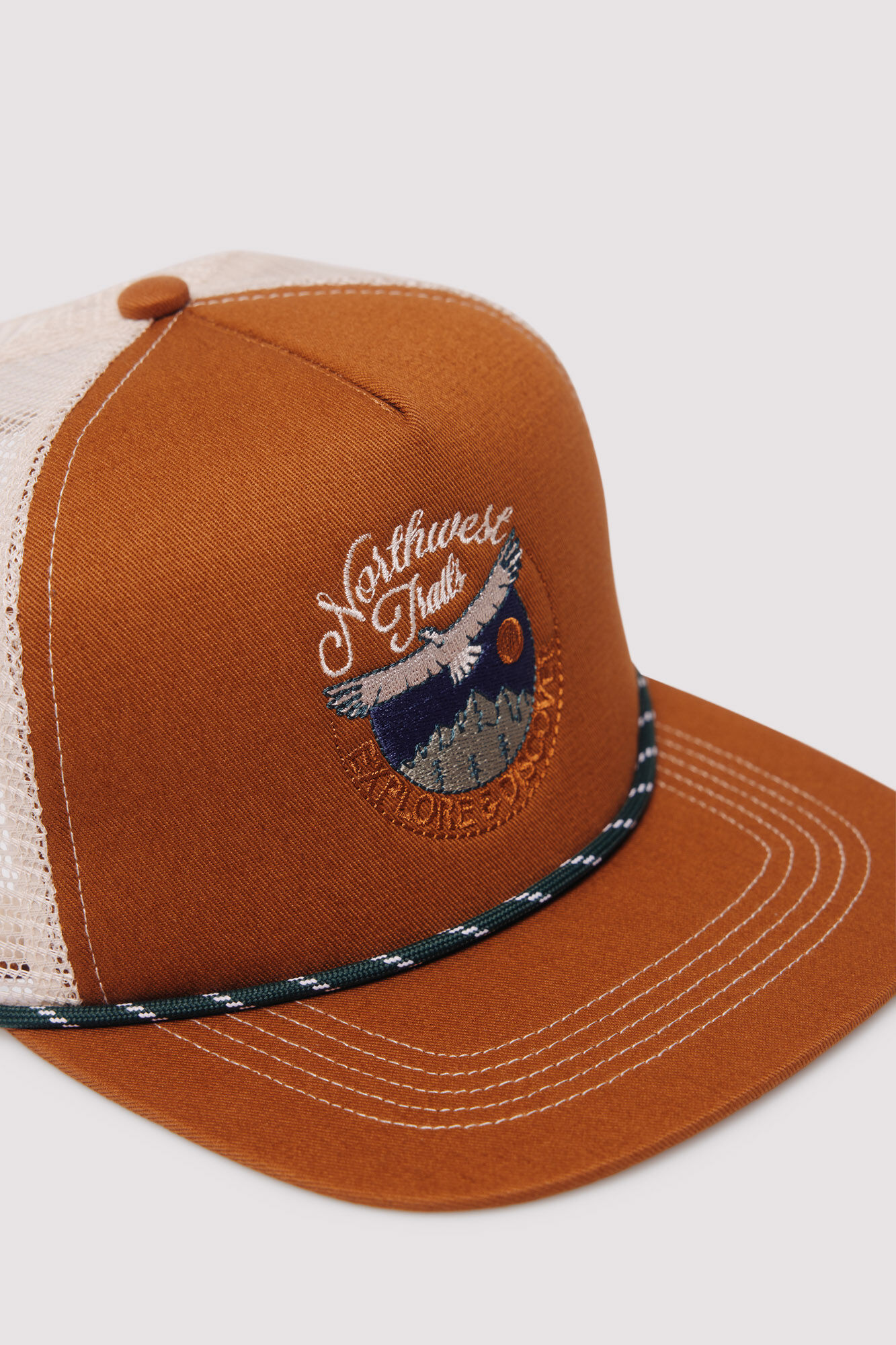 Springfield Gorra visera plana bordada