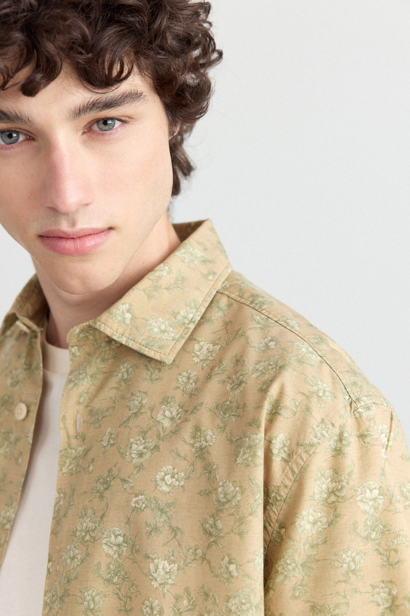 Springfield Camisa manga corta estampada