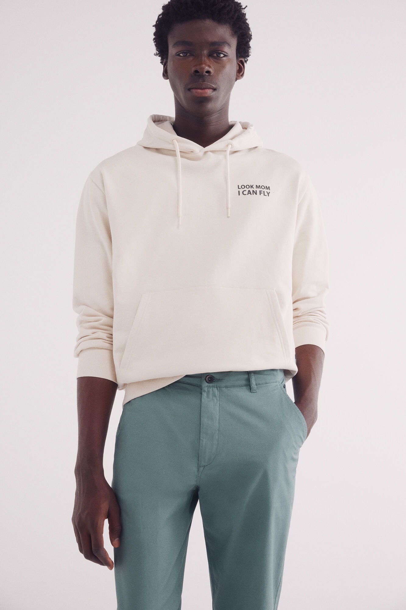 Springfield Pantal&oacute;n chino comfort slim fit azul