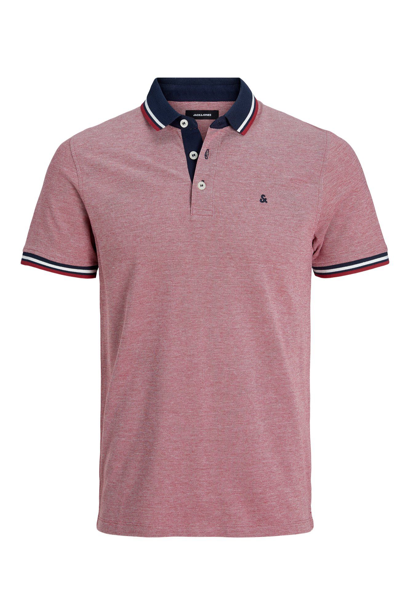 Jack & Jones Polo slim fit rojo