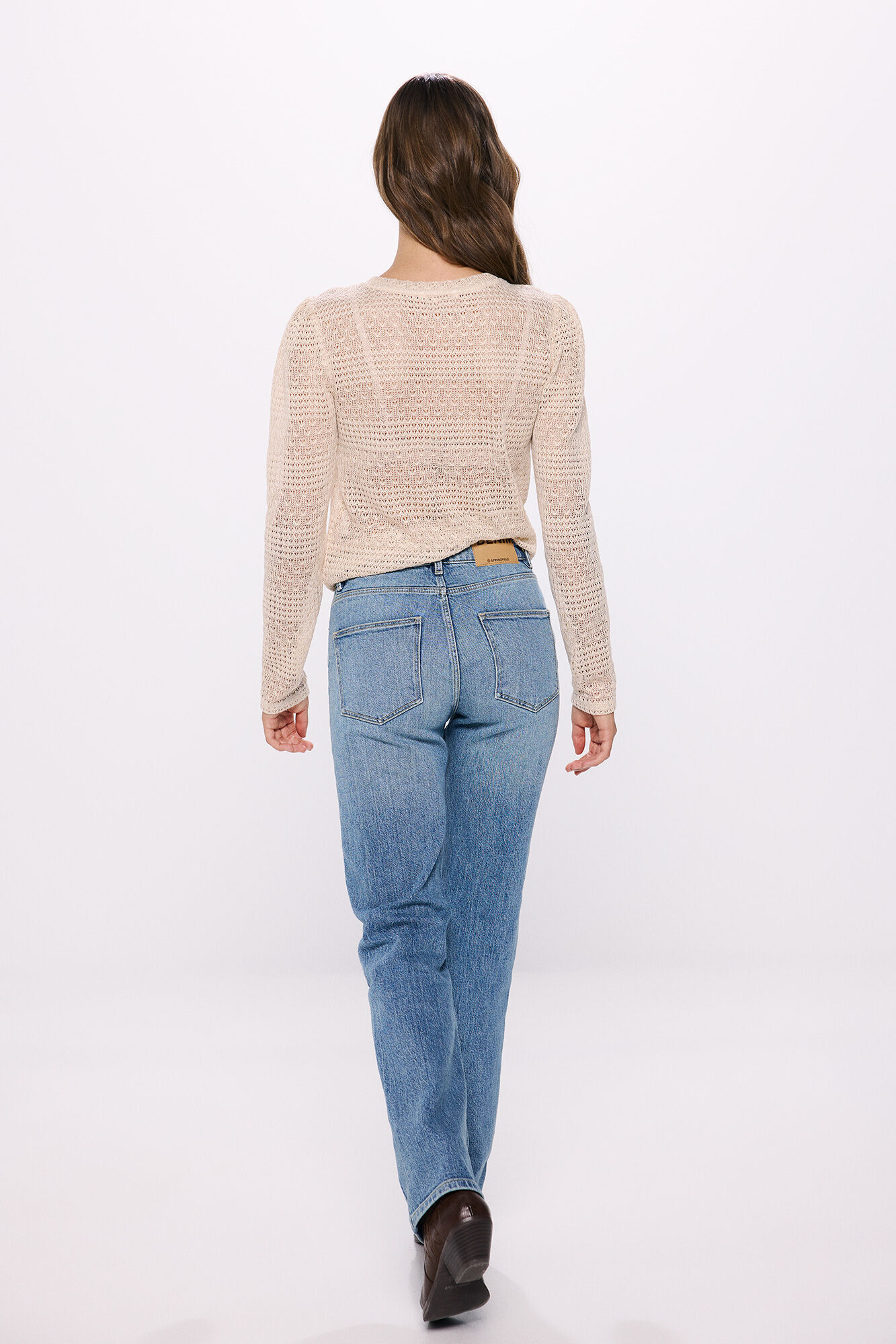 Springfield Jeans Vintage Straight azul indigo