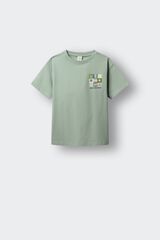 Springfield Kids Playera Mosaico ni&ntilde;o caza oscuro