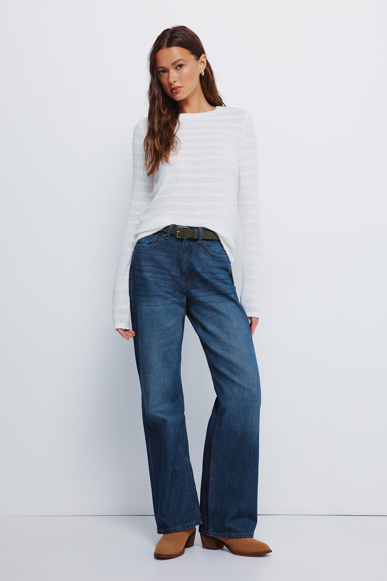 Springfield Jersey chenilla estructura blanco