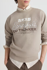 Springfield Sudadera Springfield thinker caf&eacute;