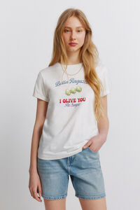 Springfield Playera de manga corta con estampado
