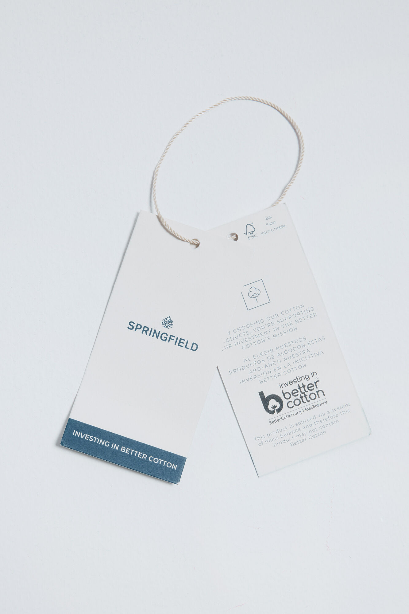 Springfield Blusa boho bordados lentejuelas caf&eacute;