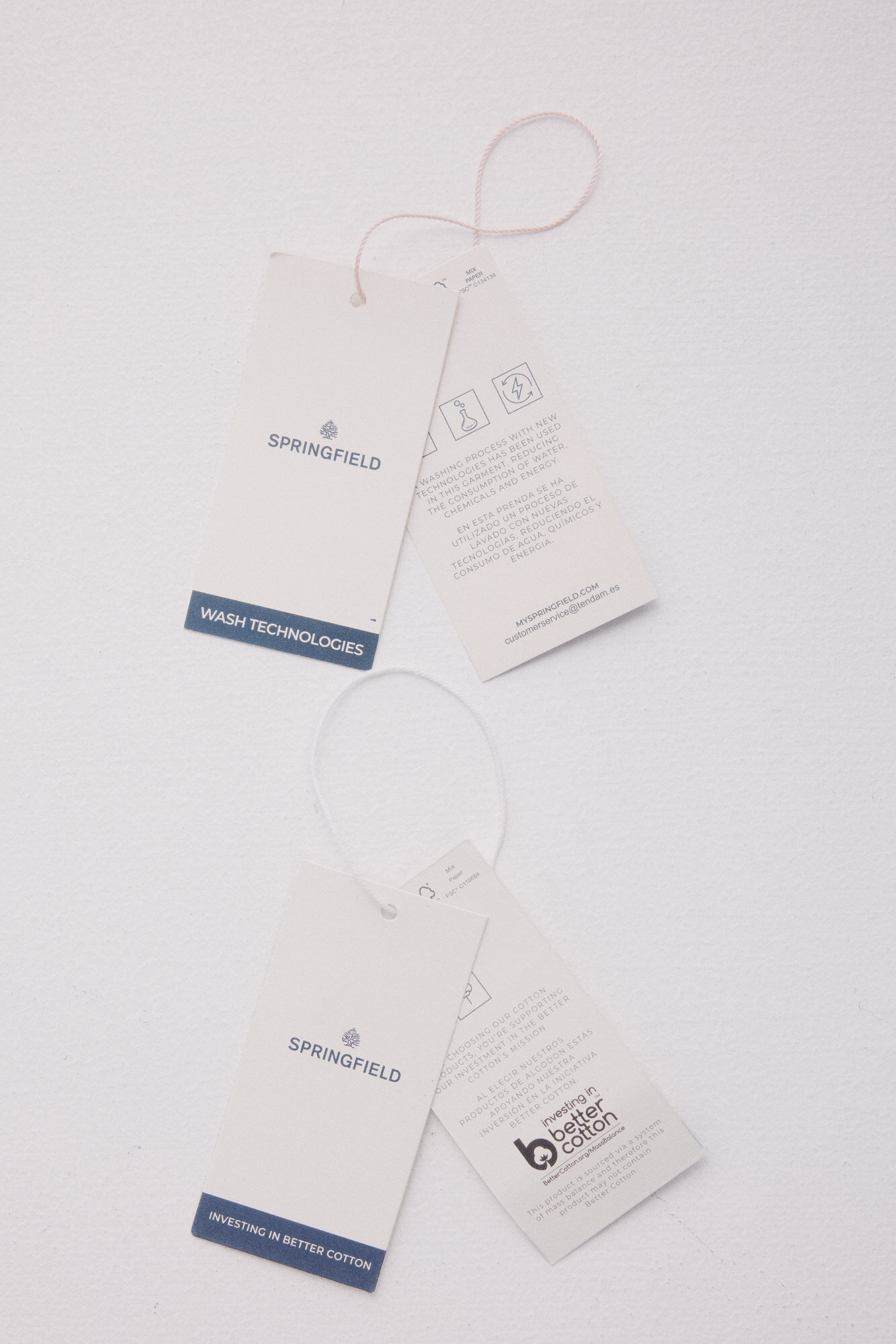 Springfield Jeans slim fit azulado