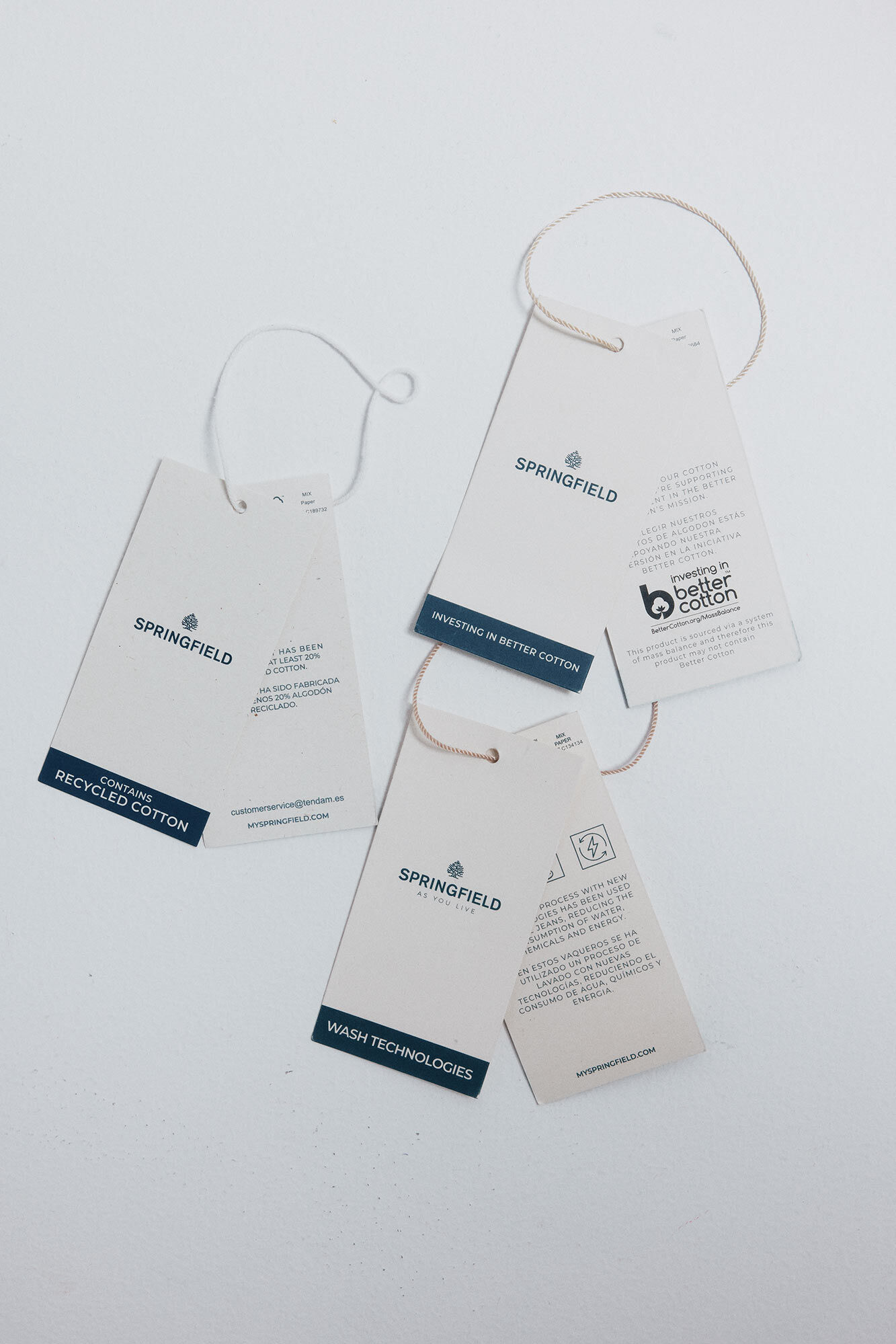 Springfield Jeans mom azul