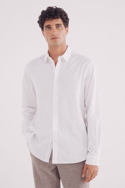 Springfield Camisa lino natural