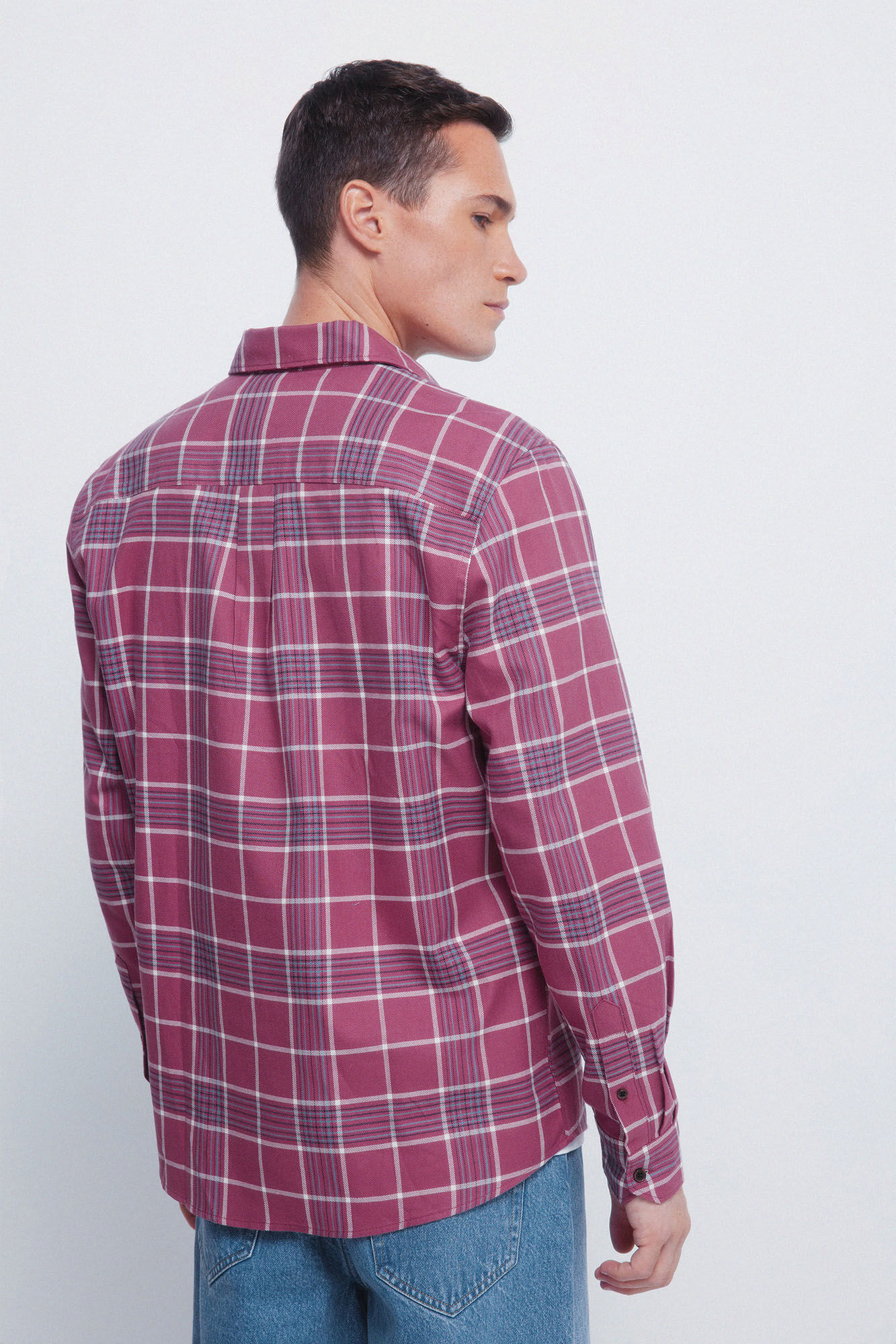 Springfield Camisa a camisa p&uacute;rpura