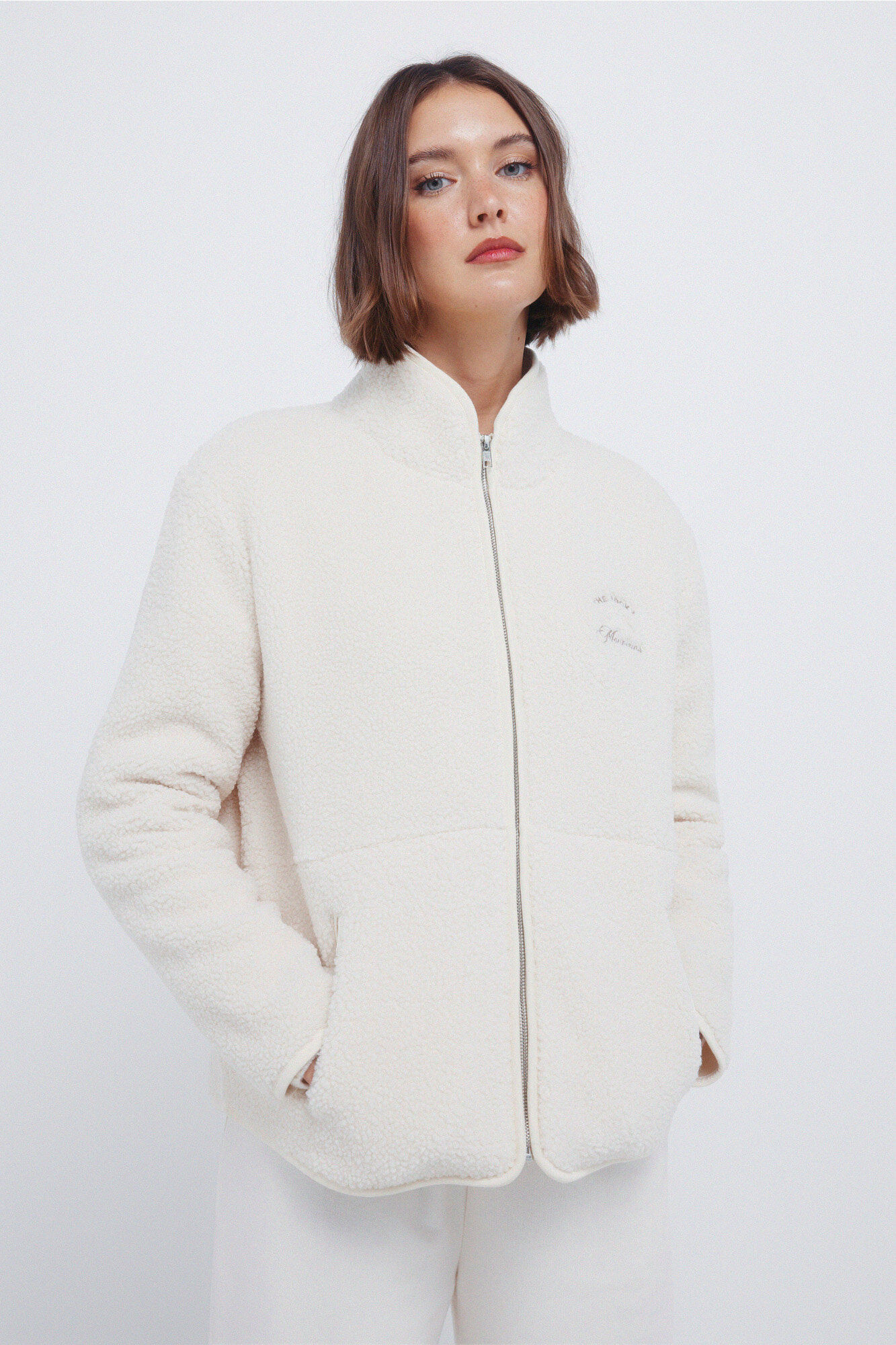 Springfield Forro polar de sudadera "Rocky Mountain" con cierre caf&eacute;