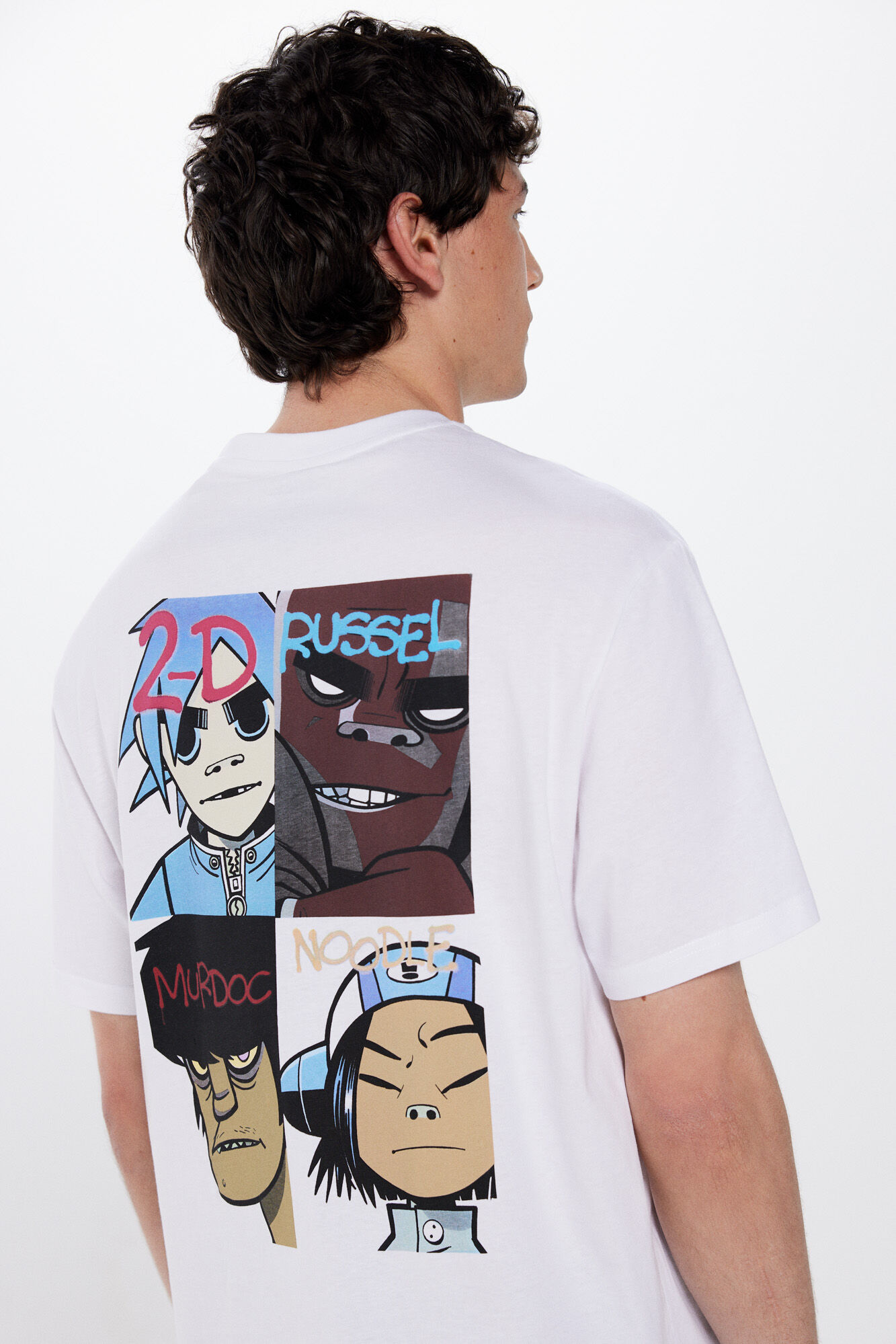 Springfield Playera Gorillaz Faces natural