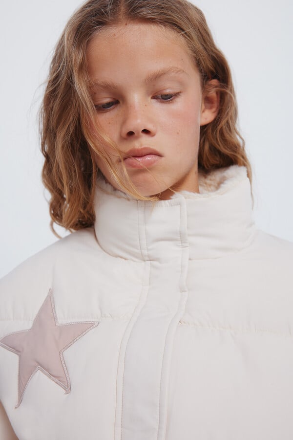Springfield Kids Plumífero con estrellas para niña estampado