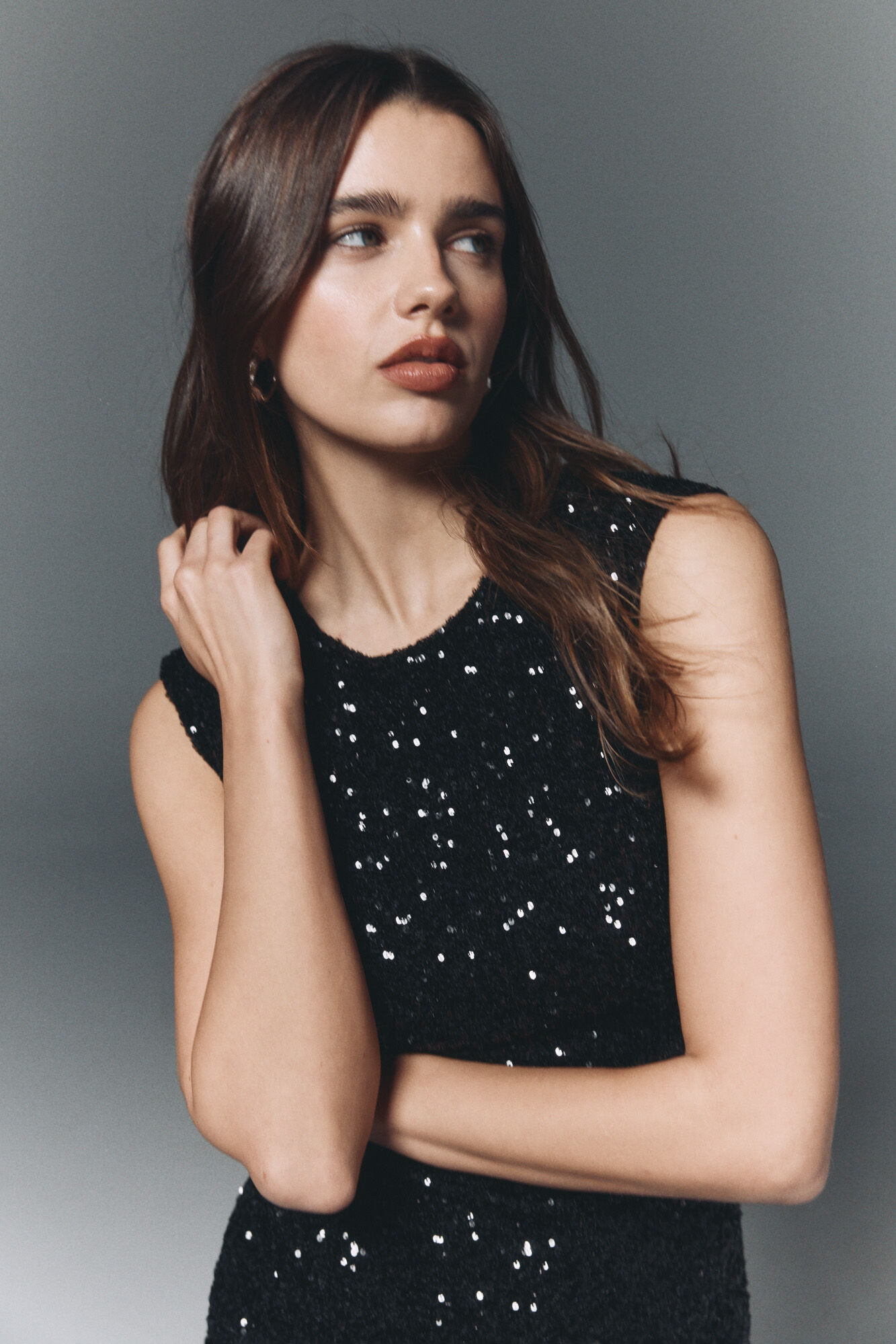 High Spirits Vestido Stella negro