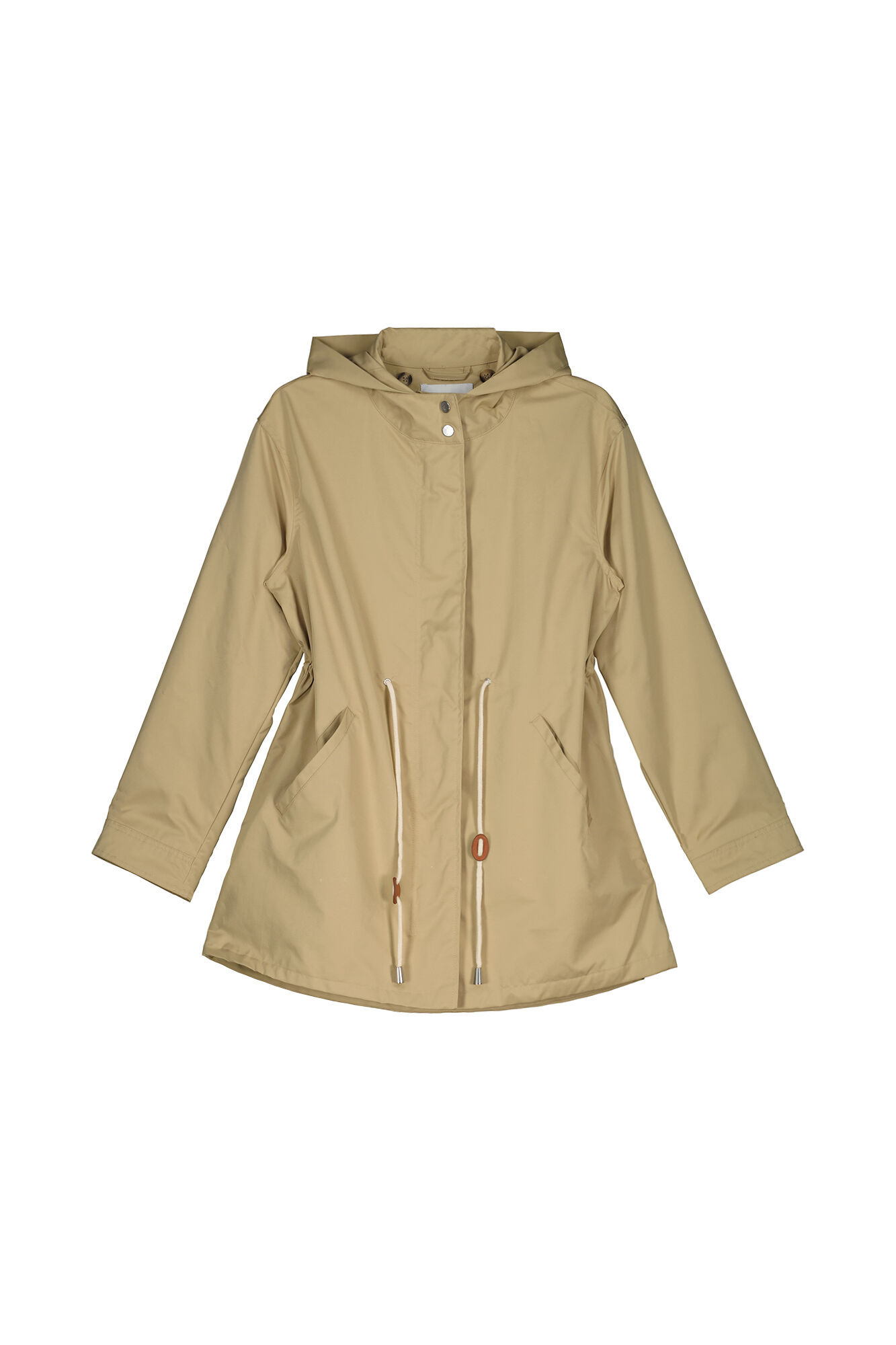Springfield Parka Algod&oacute;n Desmontable beige