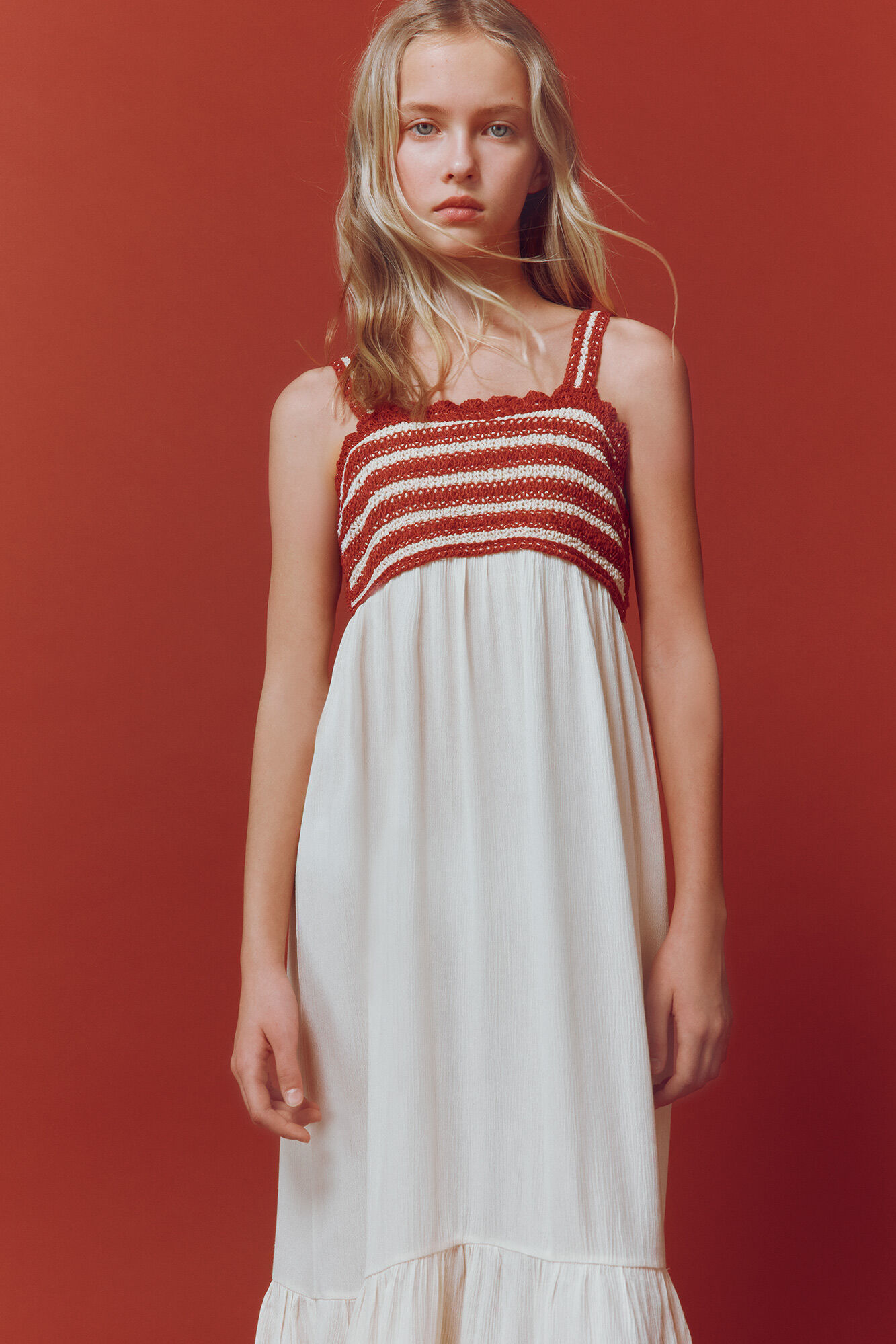 Springfield Kids Vestido Menorca caf&eacute;