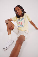 Springfield Camiseta french fries niño verde