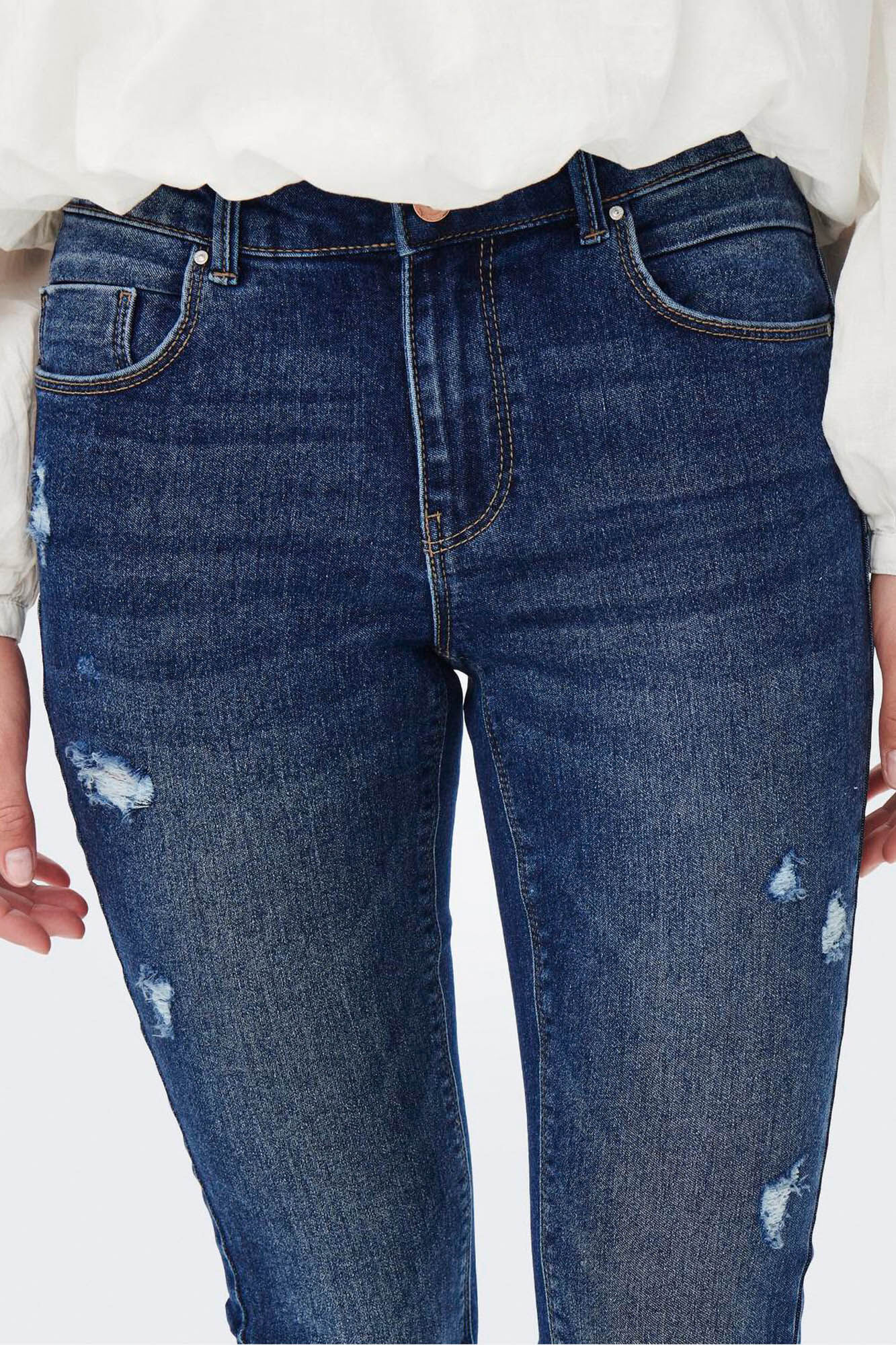 Only Jeans skinny push up azulado