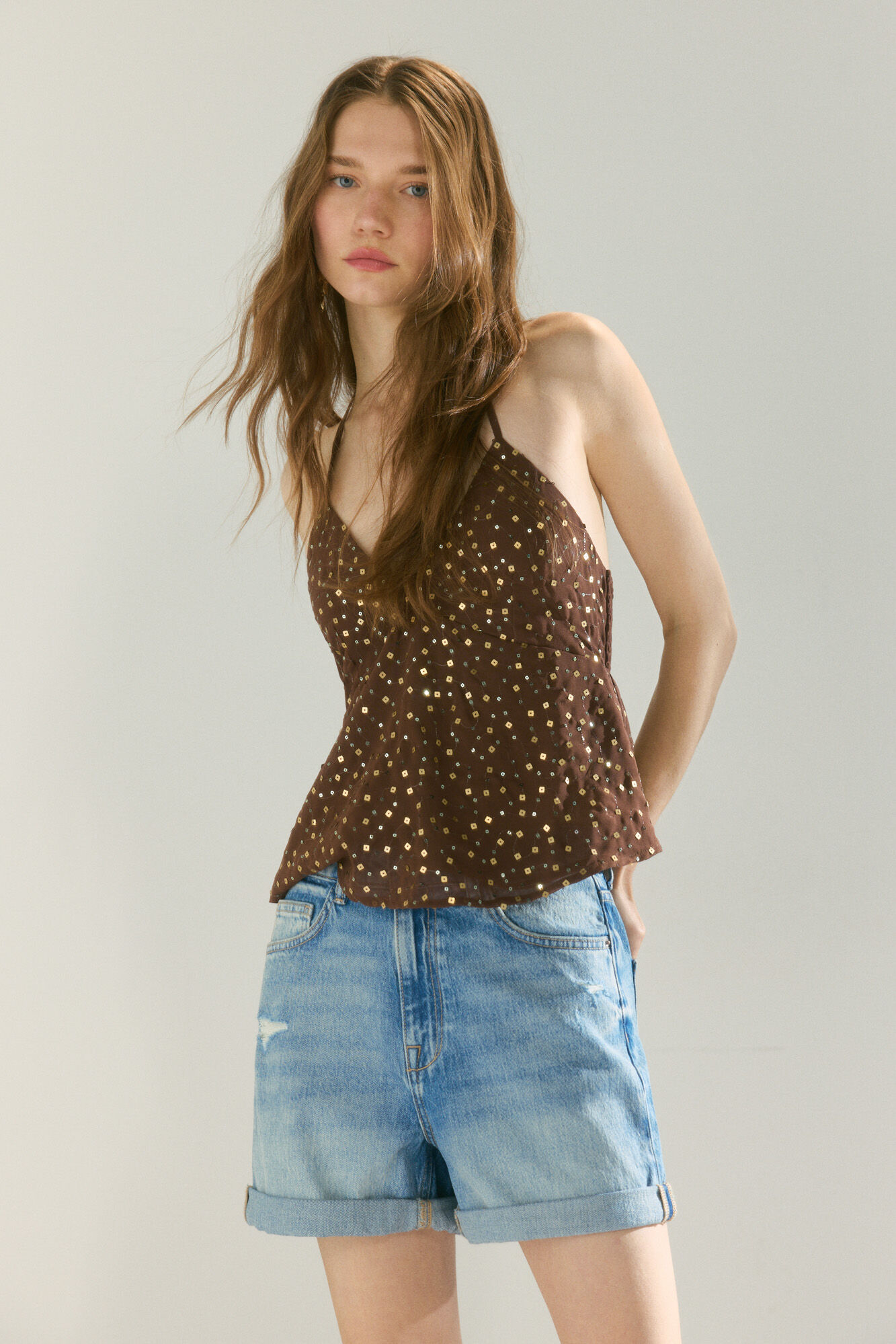 High Spirits Short Bare azul