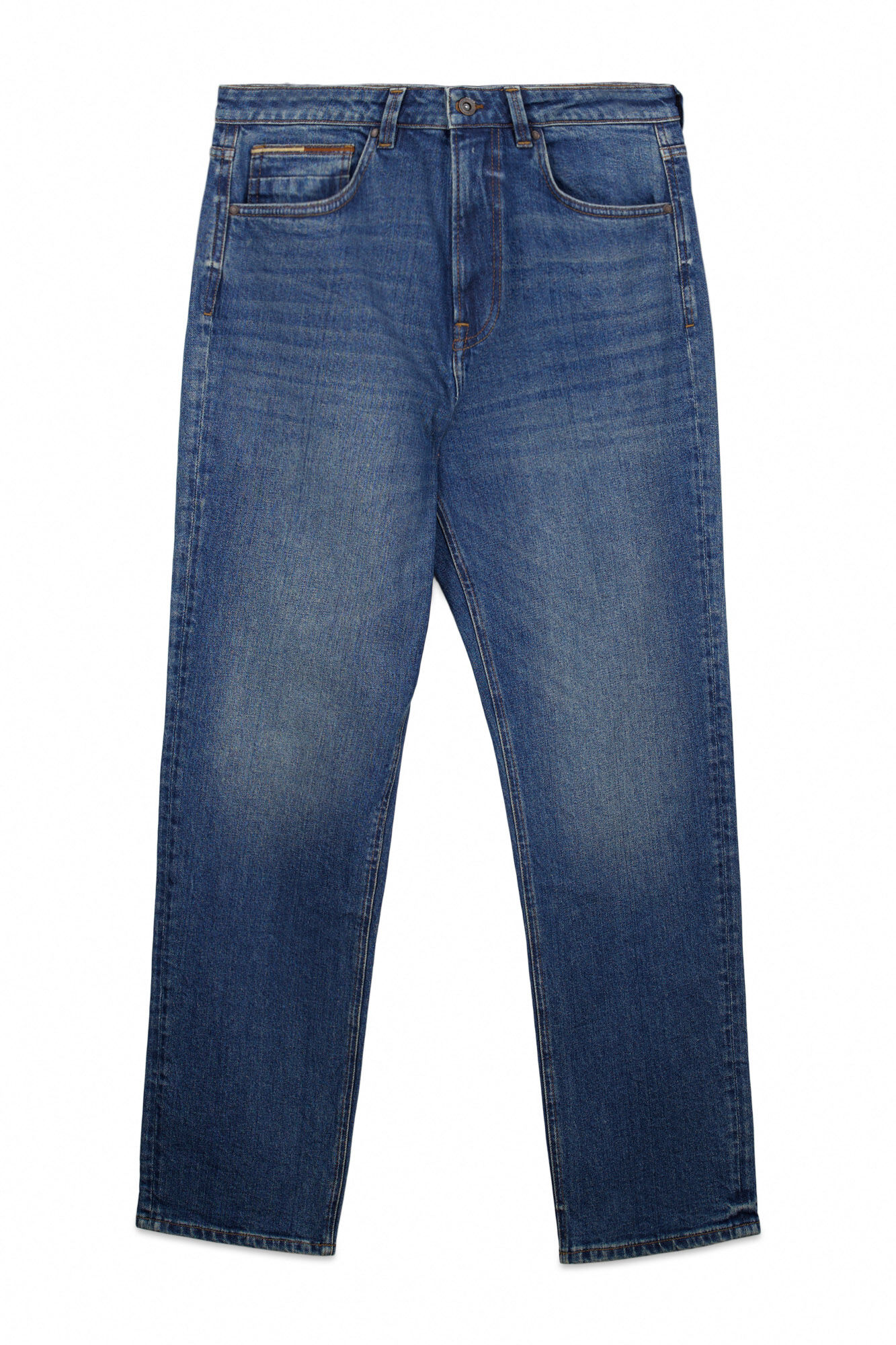 Springfield Jeans sobrete&ntilde;ido regular fit azul