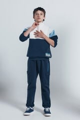 Springfield Kids Jogger cargo niño azul