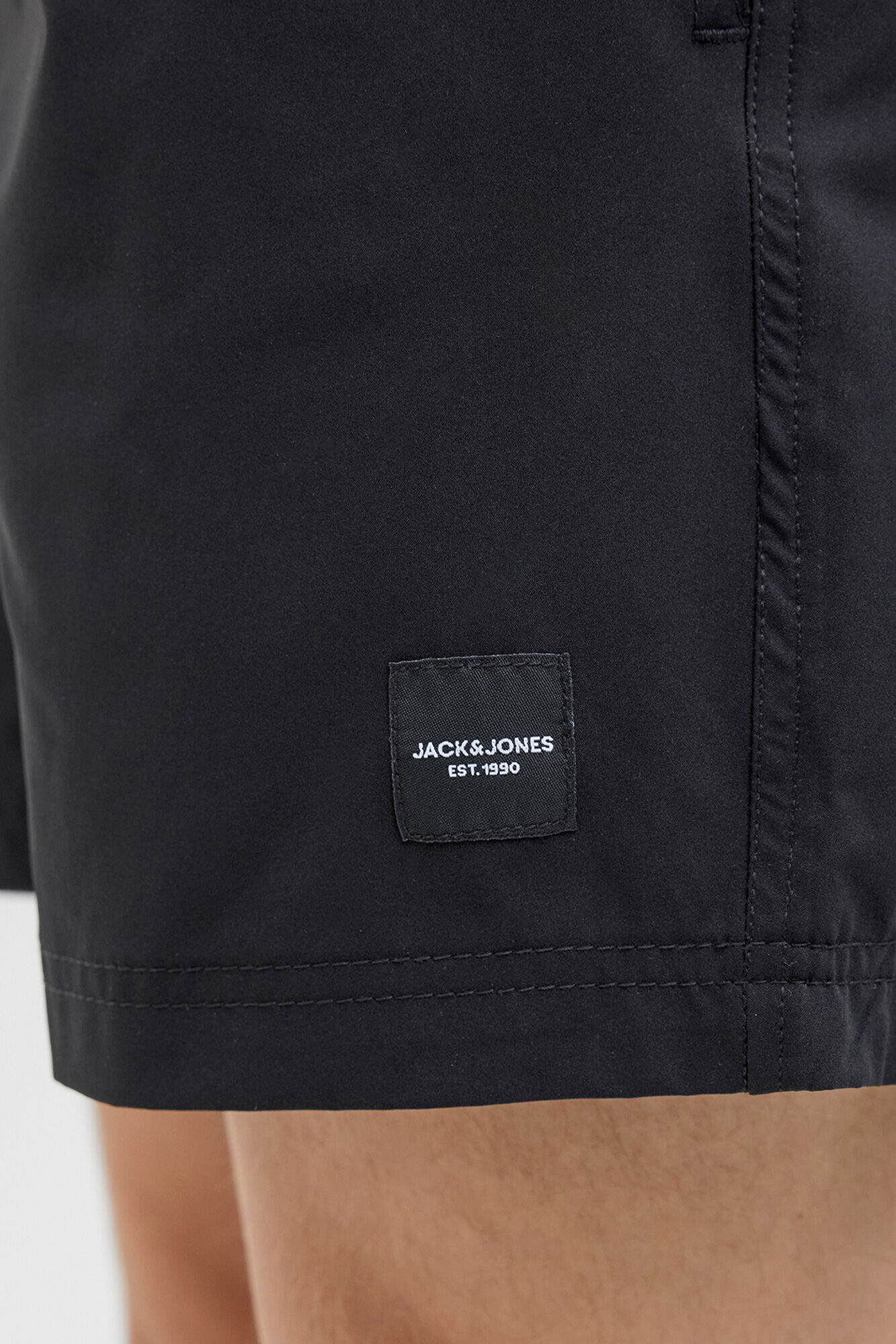 Jack & Jones Traje de ba&ntilde;o b&aacute;sico con detalle de logo negro