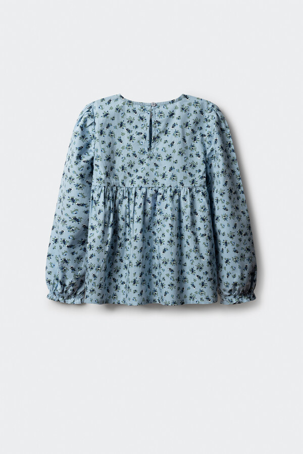 Springfield Kids Blusa manga larga niña azul