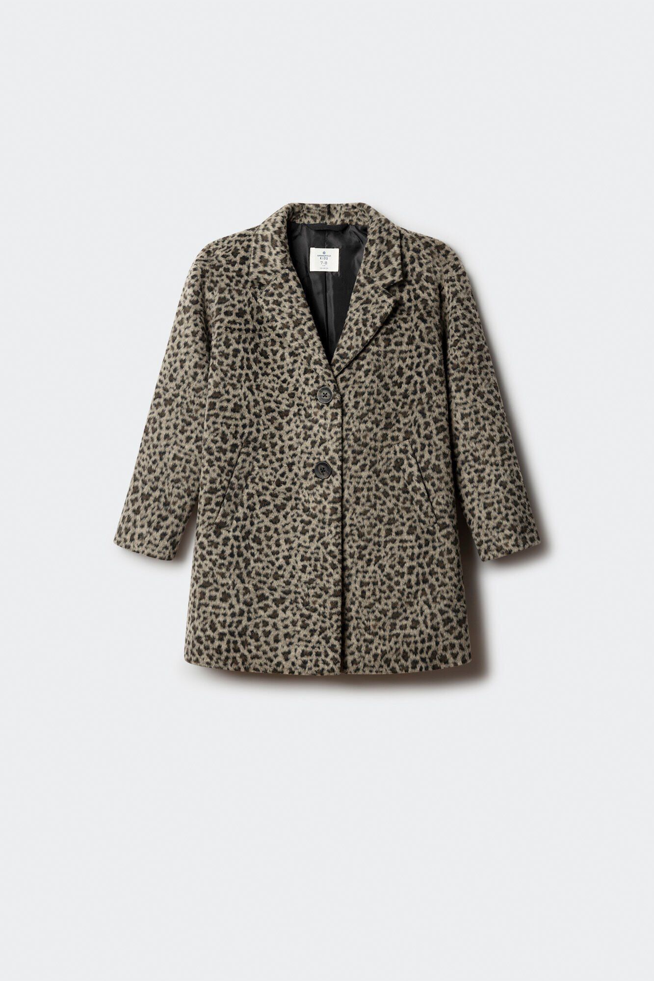 Springfield Kids Abrigo animal print ni&ntilde;a