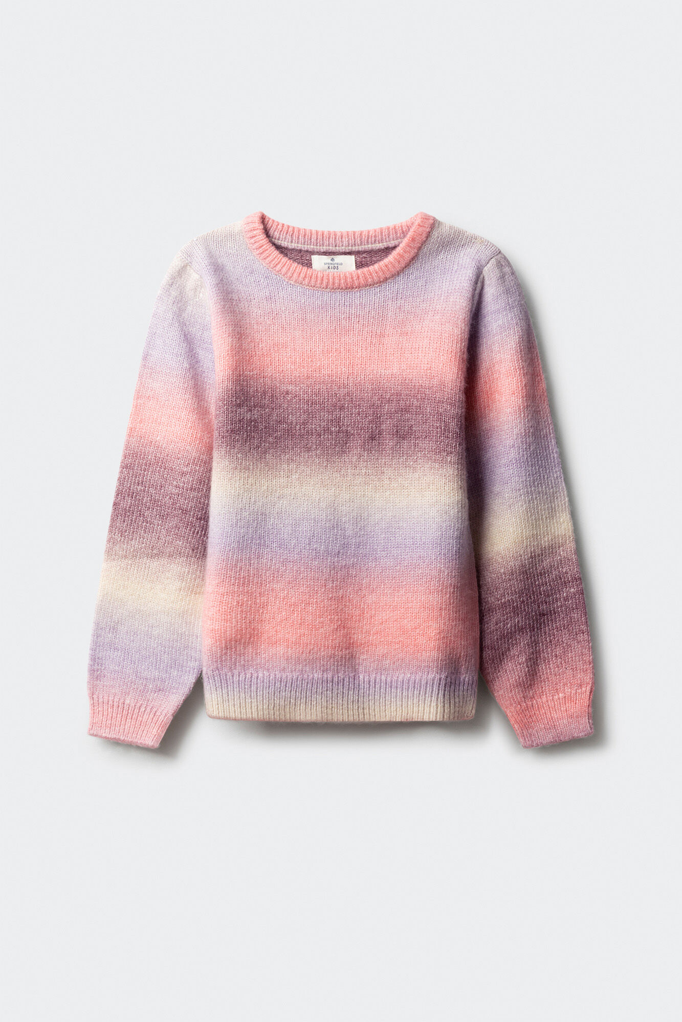 Springfield Kids Jersey de rayas llamativas para ni&ntilde;as.