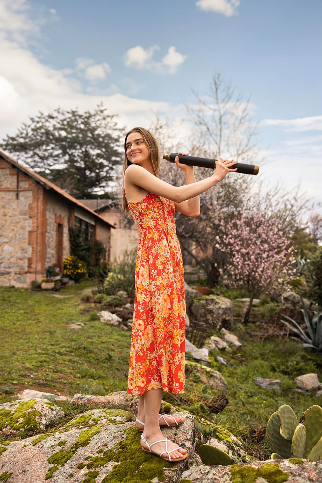 Vestido mujer springfield online