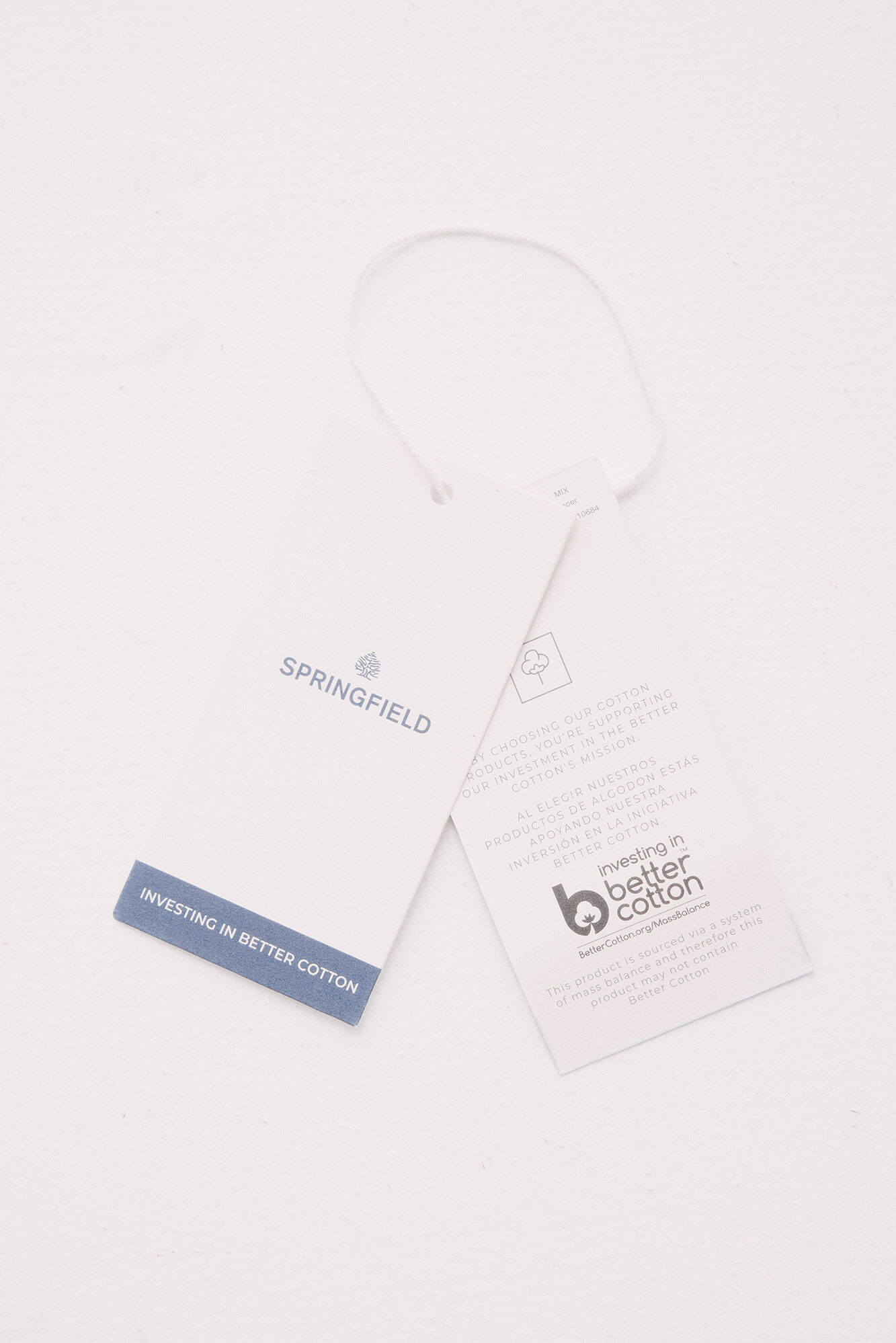 Springfield Pantal&oacute;n chino microestampado slim fit marino