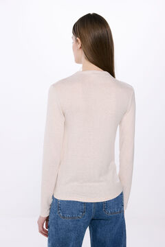 Springfield Playera cuello perkins tacto suave café
