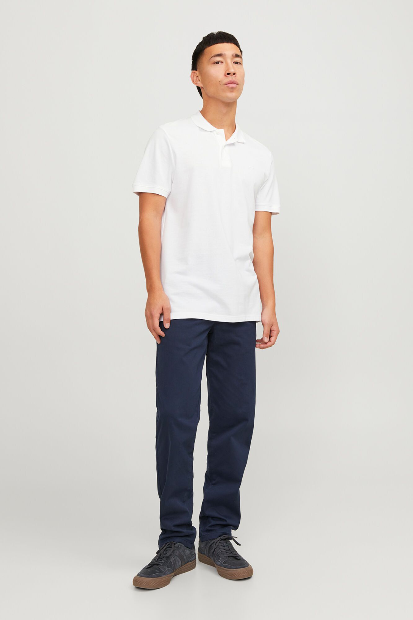 Jack & Jones Polo slim fit liso natural