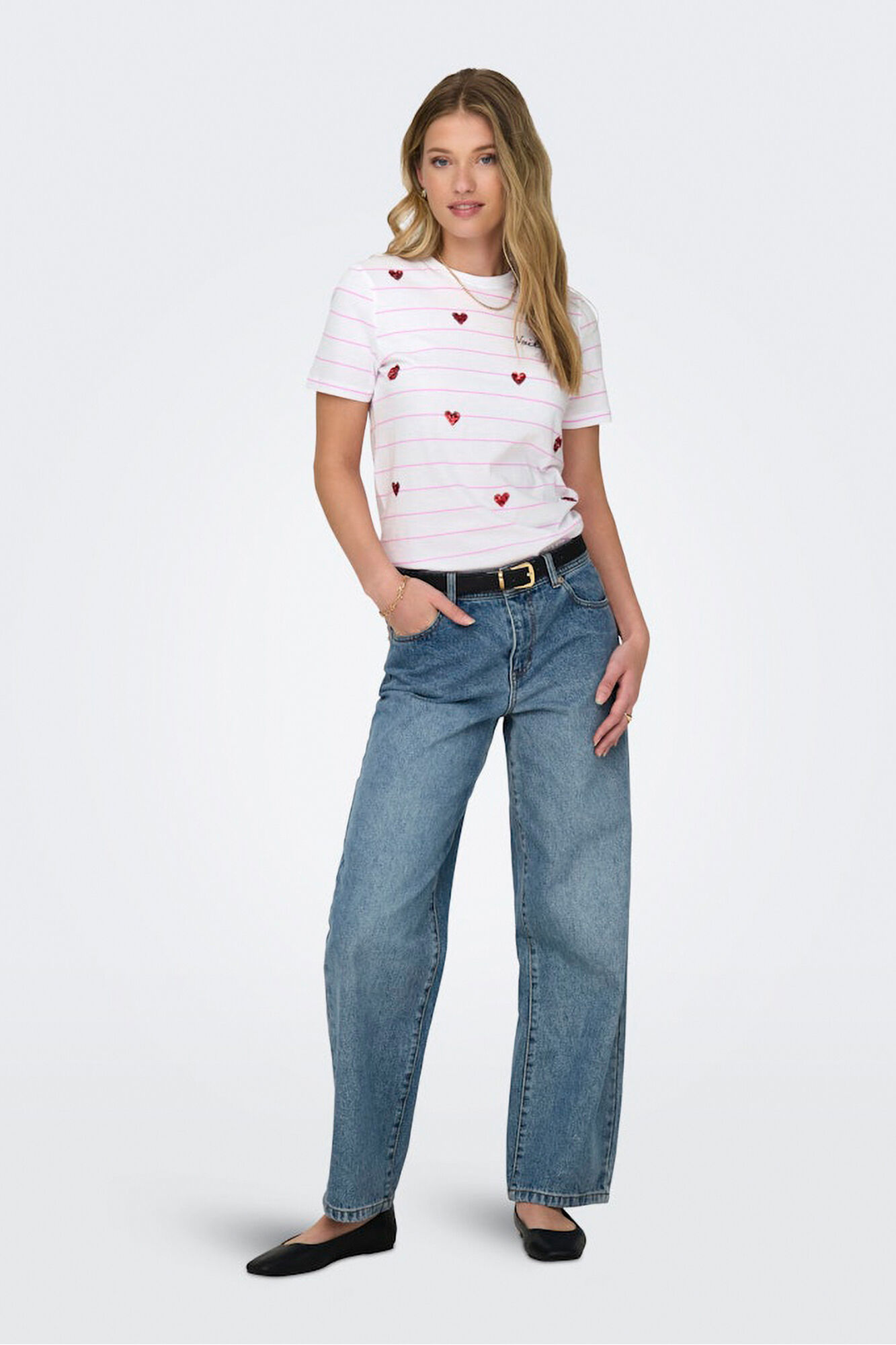 Only Playera de manga corta