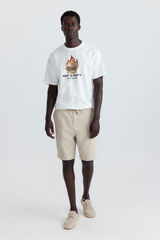 Springfield Playera hot & tasty marfil