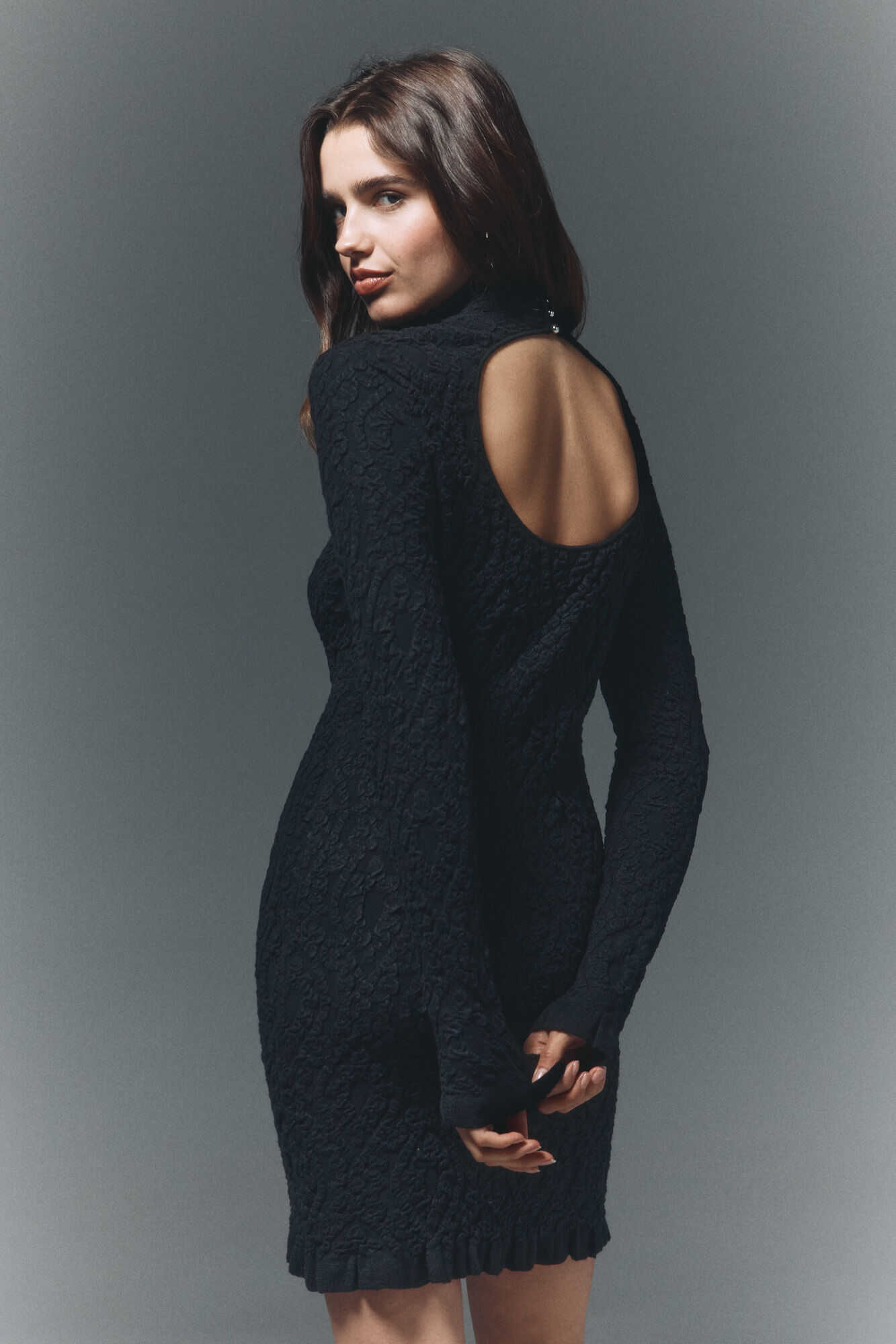 High Spirits Vestido Glossa negro