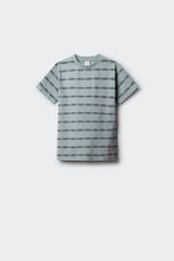 Springfield Kids Playera manga corta &eacute;tnica para ni&ntilde;o azul
