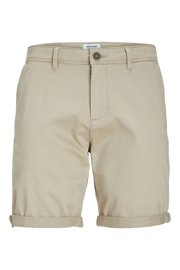 Jack & Jones Bermuda estilo chino regular fit gris