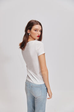 Springfield Playera gráfica estampado