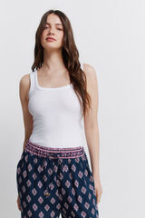 Springfield Playera de tirantes nadadora natural