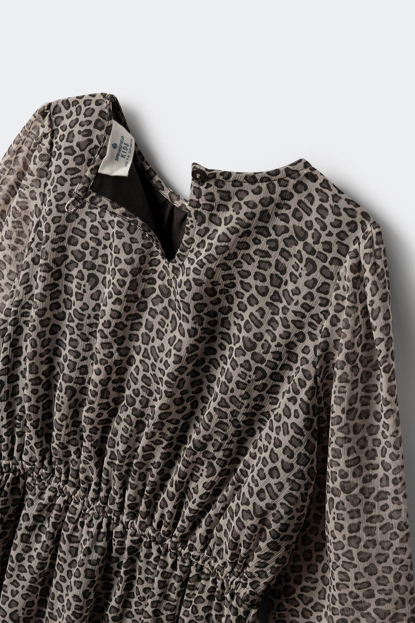 Springfield Kids Vestido animal print ni&ntilde;a beige