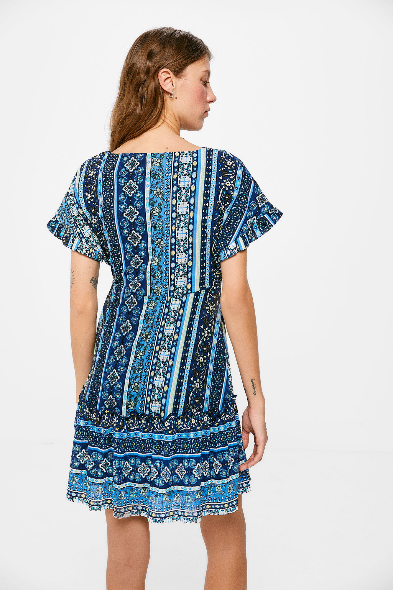 Modelos de vestidos con cenefa sales