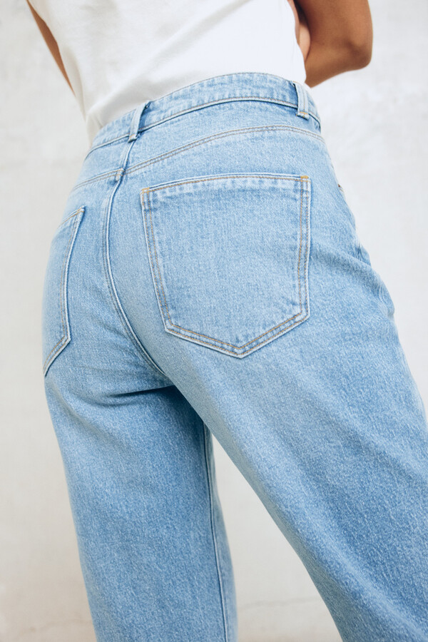 Springfield Jeans mom azul