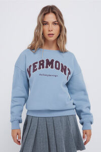 Springfield Sudadera con gr&aacute;fico bordado de la ciudad