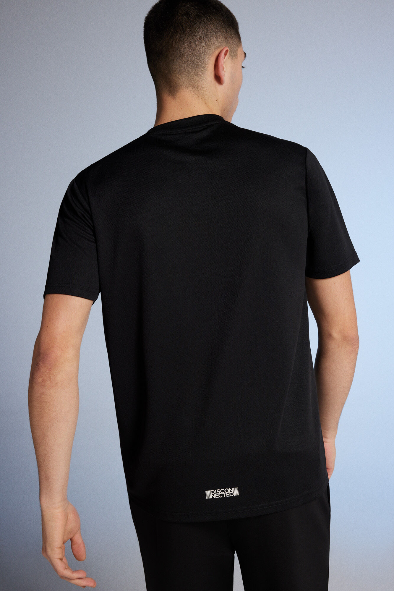 Springfield Playera outdoor mesh negro