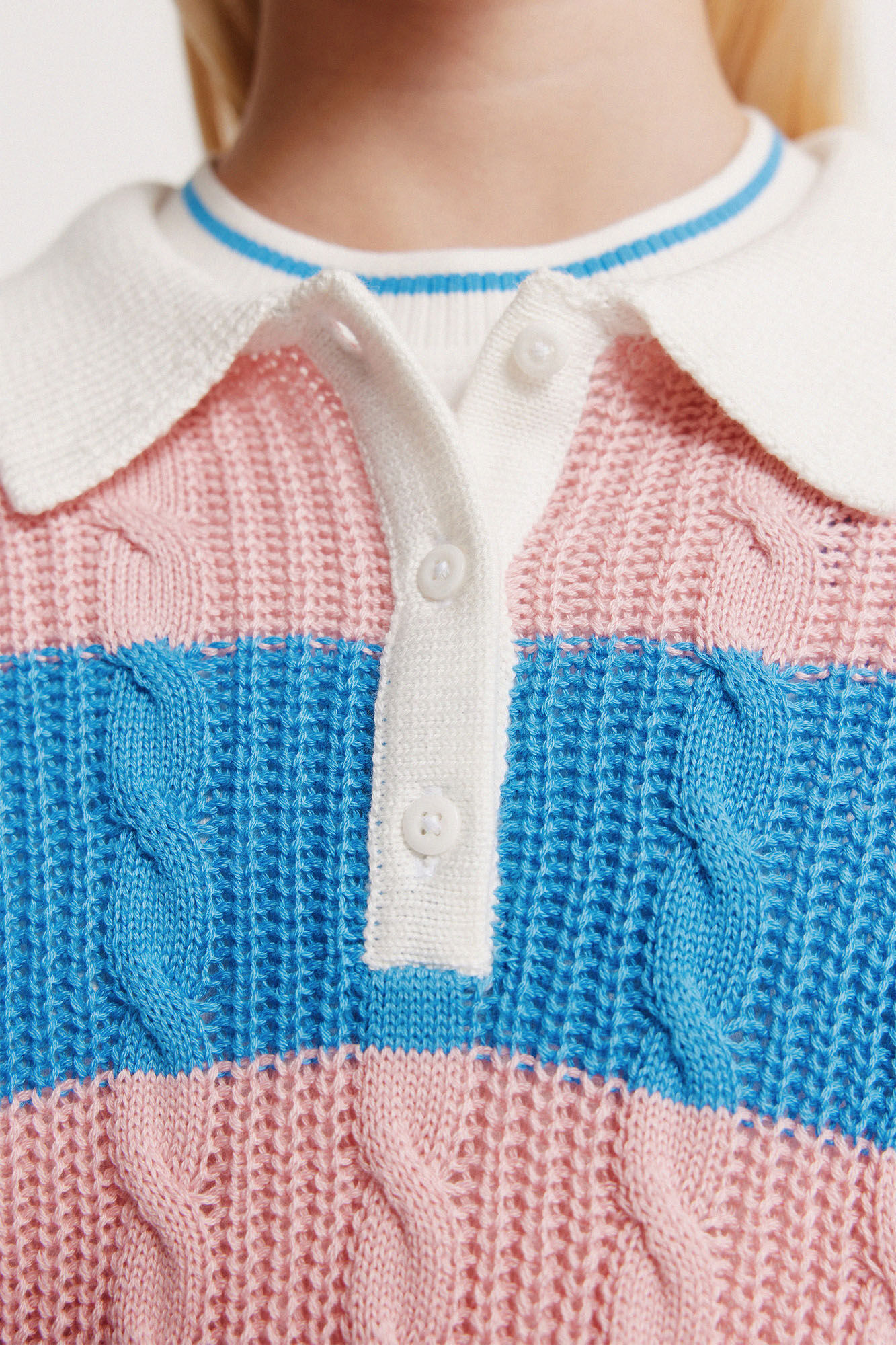 Springfield Kids Jersey polo de rayas para ni&ntilde;a