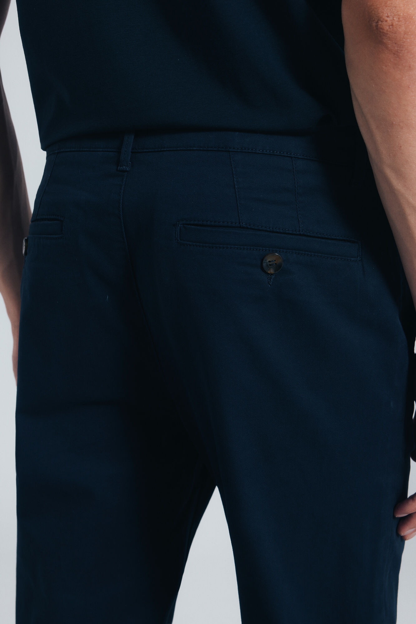 Springfield Pantal&oacute;n slim fit lavado azul