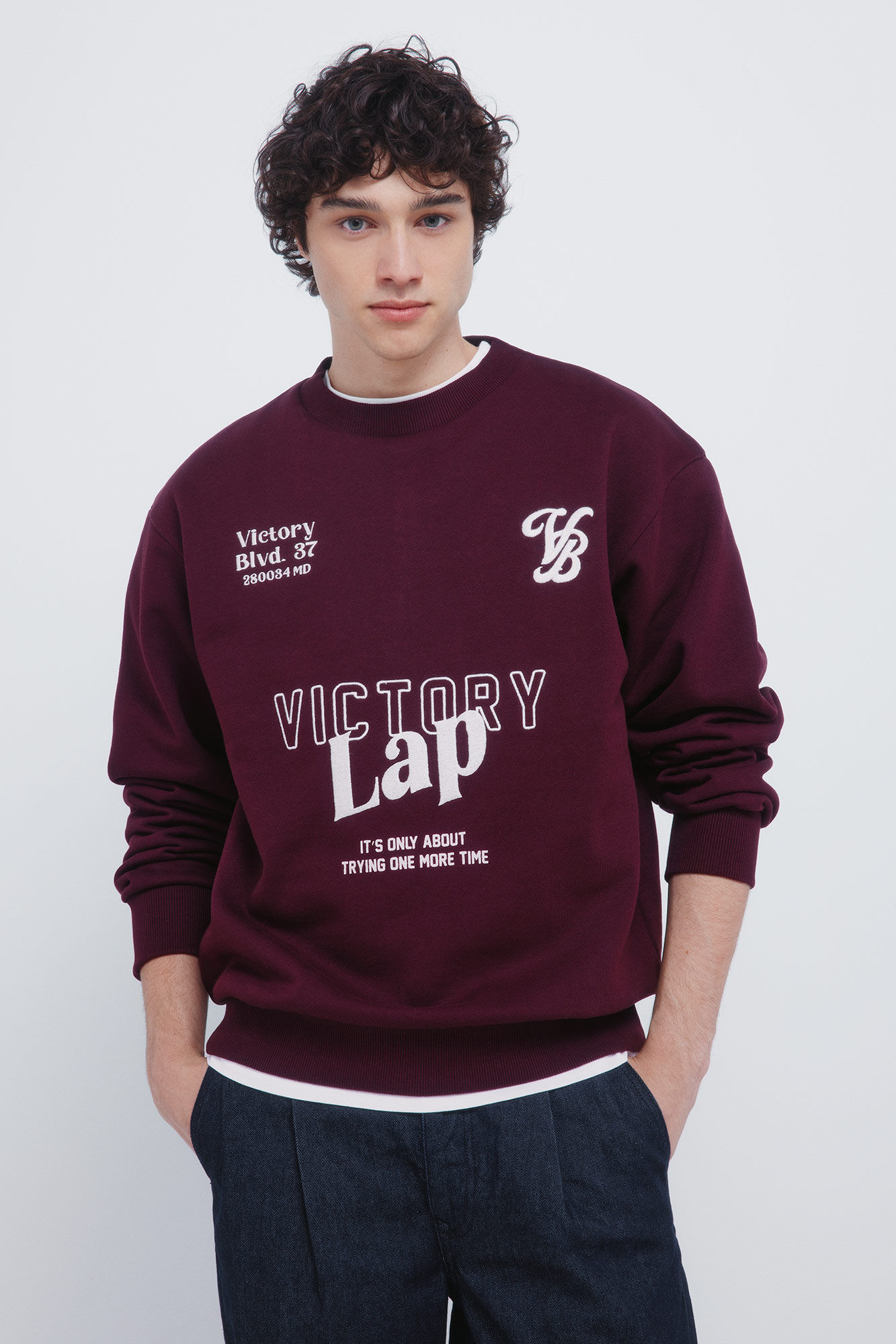 Springfield Sudadera de la victoria naranja