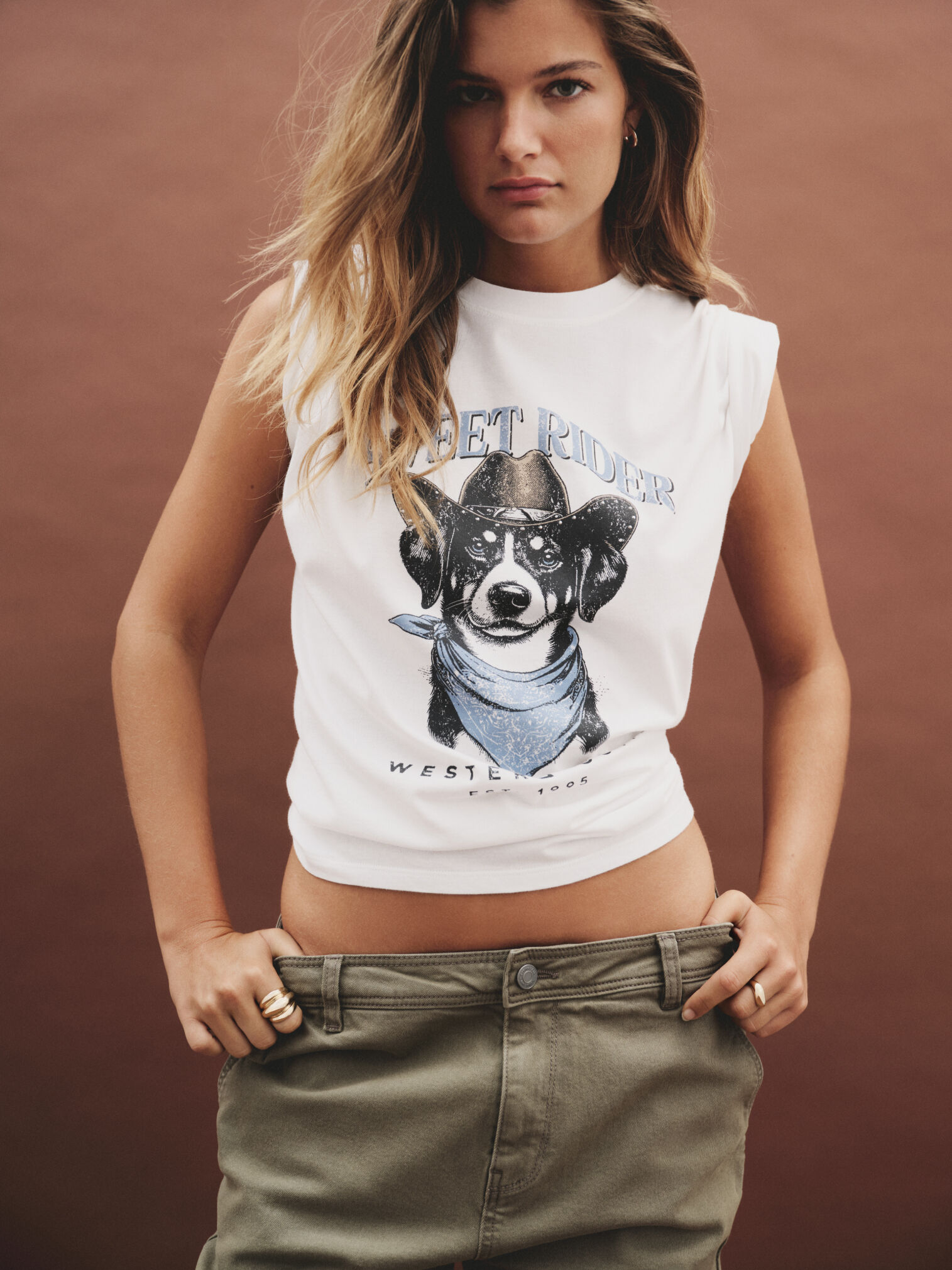 Springfield Playera "Sweet rider"